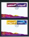 #THA201014F - 50th Ann. of Thai Airways - FDC   2.99 US$ - Click here to view the large size image.
