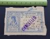 #INDFSC010 - India (Sirohi State) : Court Fee 1 Rupee Used   0.70 US$ - Click here to view the large size image.