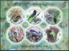 #BGD201204SS - Nest of 6 Familiar Birds of Bangladesh S/S   3.49 US$ - Click here to view the large size image.