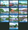 #SGP201204 - Singapore 2012 Water Reservoirs of Singapore 10v Stamps MNH Art Paintings   3.49 US$ - Click here to view the large size image.
