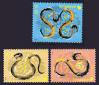#SGP201301 - Singapore 2013 Zodiac Series - Year of the Water Snake 3v Stamps MNH   1.99 US$ - Click here to view the large size image.