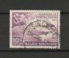 #SG194901 - Singapore (Malaya) 1949 the 75th Anniversary of U.P.U. - 10c Stamp Used   0.49 US$ - Click here to view the large size image.