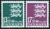 #DNK200701 - Denmark 2007 National Coat of Arms 2v Stamps MNH   4.99 US$ - Click here to view the large size image.
