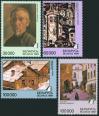 #BEL199903 - Belarus 1999 Paintings 4v Stamps MNH Architecture Art Church House Religions   1.49 US$ - Click here to view the large size image.