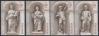 #ROU201327 - National Bank of Romania Palace - Allegorical Statues 4v MNH 2013   6.00 US$ - Click here to view the large size image.