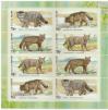 #RUS201429SH - Russia Fauna - Wild Cats Sheet (4v X 2 Sets) MNH 2014 - Wild Animals   2.99 US$ - Click here to view the large size image.