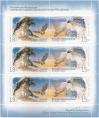 #RUS201442SH - Russia Falcon - Birds Sheetlet (2v Stamps X 3 Sets) MNH 2014 - Joint Issue With Korea   2.49 US$ - Click here to view the large size image.