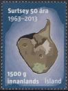 #ISL201310 - Unesco World Heritage - the 50th Anniversary of Surtsey Island  1v MNH 2013   4.49 US$ - Click here to view the large size image.