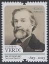 #PRT201302 - 200th Anniversary of the Birth of Giuseppe Verdi 1v MNH 2013   0.75 US$ - Click here to view the large size image.