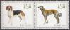 #EST200518 - Estonia 2005 Hunting Dogs 2v Stamps MNH   1.09 US$ - Click here to view the large size image.