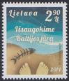 #LTU201410 - Lithuania 2014 Preserve the Baltic Sea 1v Stamps MNH   1.49 US$ - Click here to view the large size image.