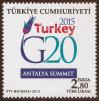 #TUR201525 - Turkey 2015 G20 Summit - Antalya Turkey 1v Stamps MNH   0.85 US$ - Click here to view the large size image.