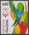 #HRV201617 - Olympic Games - Rio De Janeiro Brazila 1v MNH 2016   0.90 US$ - Click here to view the large size image.