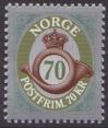 #NOR201411 - Norway 2014 Posthorn 1v Stamps MNH   9.40 US$ - Click here to view the large size image.
