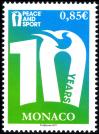 #MCO201716 - Monaco 2017 10th Anniversary of Peace and Sport 1v Stamps MNH   1.24 US$ - Click here to view the large size image.