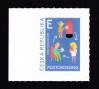 #CZE201518 - Czech Republic 2015 Postcrossing 1v Self Adhesive Stamps MNH - Philately - Cartoons   1.20 US$ - Click here to view the large size image.