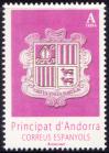 #ANDS201601 - Andorra (Spain) 2016 Coat of Arms 1v Stamps MNH   0.99 US$ - Click here to view the large size image.