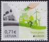 #LTU201608 - Lithuania 2016 Europa Stamps - Think Green 1v MNH   1.10 US$ - Click here to view the large size image.
