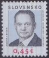 #SVK201411 - Slovakia 2014 andrej Kiska - President of Slovak Republic 1v MNH   0.60 US$ - Click here to view the large size image.