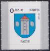 #EST201517 - Estonia 2015 Coat of Arms - City of Paide 1v Stamps MNH   0.80 US$ - Click here to view the large size image.