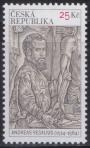 #CZE201422 - Czech Republic 2014 Personalities - andreas Vesalius (1514–1564) 1v MNH   1.30 US$ - Click here to view the large size image.