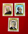 #GIB198001 - Gibraltar 1980 Famous People 3v Stamps MNH   1.10 US$