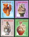 #ROU200503 - Romania 2005 Current Series : Pottery 4v Stamps MNH   1.84 US$ - Click here to view the large size image.