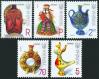 #UKR200703 - Ukraine 2007 Definitives - Ceramics 5v Stamps MNH Handicrafts   3.49 US$ - Click here to view the large size image.