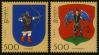 #BEL2006S02 - Belarus 2006 Coats of Arms 2v Stamps MNH   0.89 US$ - Click here to view the large size image.