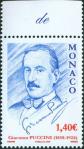 #MCO200713 - Monaco 2007 150th Anniversary of the Birth of Giacomo Puccini (1858-1924) 1v Stamps MNH   1.89 US$ - Click here to view the large size image.