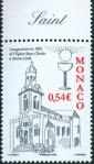 #MCO200806 - Monaco 2008 125th Anniversary of the Consecration of Saint Carles Church (Monte Carlo) 1v Stamps MNH   0.74 US$ - Click here to view the large size image.