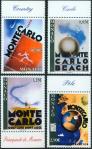 #MCO200808 - Monaco 2008 Posters of Monte Carlo 4v Stamps MNH   7.00 US$ - Click here to view the large size image.