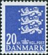 #DNK200709 - Denmark 2007 Coat of Arms 1v Stamps MNH   4.99 US$ - Click here to view the large size image.