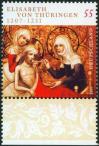 #DEU200723 - Germany 2007 Elisabeth Von Thuringer 1v Stamps MNH - Saint   0.70 US$ - Click here to view the large size image.