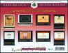 #SMR200713MS - San Marino 2007 Great European Wines M/S (8v Stamps) MNH - Wine Labels in Stamps   8.49 US$ - Click here to view the large size image.