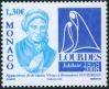 #MCO200812 - Monaco 2008 150th Anniversary of the Apparitions of the Virgin Mary to Bernadette Soubirous At Lourdes 1v Stamps MNH   1.60 US$ - Click here to view the large size image.