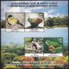 #IND201225MS - India 2012 Xi Conference of Parties Convention on Biological Diversity Hyderabad Souvenir Sheet MNH - Monkey Frog Birds Fauna   2.49 US$ - Click here to view the large size image.
