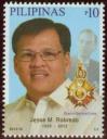 #PHL201310 - Philippines 2013 Jesse M. Robredo Statesman 1v MNH Medal   0.49 US$ - Click here to view the large size image.