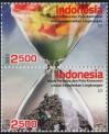 #IDN201309 - Indonesia 2013 Environment - Hourglass 2v Stamps MNH   0.59 US$ - Click here to view the large size image.