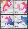 #CHN201217 - China 2012 Olympic Games - London - England 4v Stamps MNH   1.49 US$ - Click here to view the large size image.