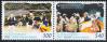 #KOR201416 - South Korea 2014 50th Anniversary of Diplomatic Relations With Uruguay - Joint Issue 2v Stamps MNH - Traditional Dances   1.19 US$ - Click here to view the large size image.