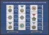 #KAZ201608MS - Kazakhstan 2016 Orders of Kazakhstan M/S MNH - Medal   3.99 US$ - Click here to view the large size image.