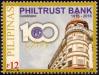 #PHL201628 - Philippines 2016 the 100th Anniversary of the Philtrust Bank 1v Stamp MNH   0.40 US$ - Click here to view the large size image.