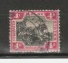 #FMS190101 - Federated Malay States (1901 - 1909) Tiger 4c Stamps Used   0.85 US$ - Click here to view the large size image.