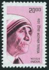 #IND200908 - India 2009 Stamp Mother Teresa 1v MNH   0.99 US$ - Click here to view the large size image.