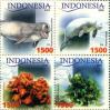 #IDN200506 - Indonesia 2005 Flora & Fauna 4v Stamps MNH   1.09 US$ - Click here to view the large size image.