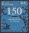 #SLV201511 - El Salvador 2015 the 150th Anniversary of the La Libertad 1v MNH   0.30 US$ - Click here to view the large size image.