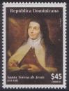 #DOM201514 - Dominican Republic 2015 the 500th Anniversary of the Birth of Santa Teresa De Jesús 1515-1582 - 1v MNH   1.00 US$ - Click here to view the large size image.