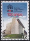 #URY201411 - Uruguay 2014 the 100th Anniversary of S.A.U. 1v MNH   0.49 US$ - Click here to view the large size image.