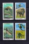 #CUB2016-42 - Cuba 2016 Fauna of America 4v Stamps MNH - Bird - Fish - Animals   3.99 US$ - Click here to view the large size image.
